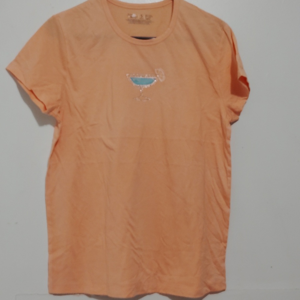 Peach Short Sleeve Tee